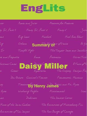 cover image of EngLits: Daisy Miller